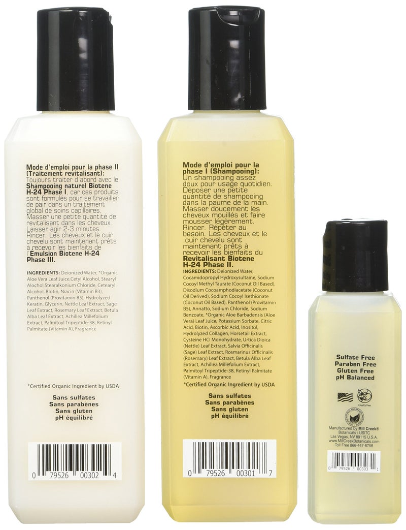 Mill Creek H-24 Shampoo/Conditioner/Emulsion Tripack - Image 3